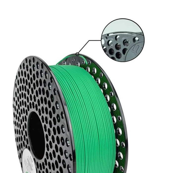 Пластик для 3D-принтера AzureFilm ABS-Plus 1,75mm 1kg GREEN (FAP171-6018) (UA) Тип пластика: ABS+; Диаметр: 1.75 мм;