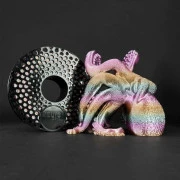 Пластик для 3D-принтера AzureFilm PLA SILK 1,75mm 1kg Rainbow Tropicana (FL171-2463) (UA)