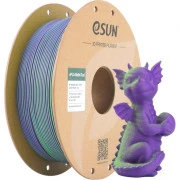 Пластик для 3D-принтера eSUN PLA matte dual 1,75mm 1kg GREEN PURPLE (PLA-MTD175B-GZ1P1) (UA)