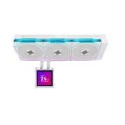 Система рідинного охолодження Lian Li HydroShift II LCD-S 360CL White (G89.GHS2LCDS36CW.00) (UA)