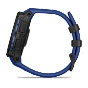 Смарт-часы Garmin Instinct 3 45mm AMOLED Black with Bolt Blue/Black Silicone (010-02936-43) (UA)