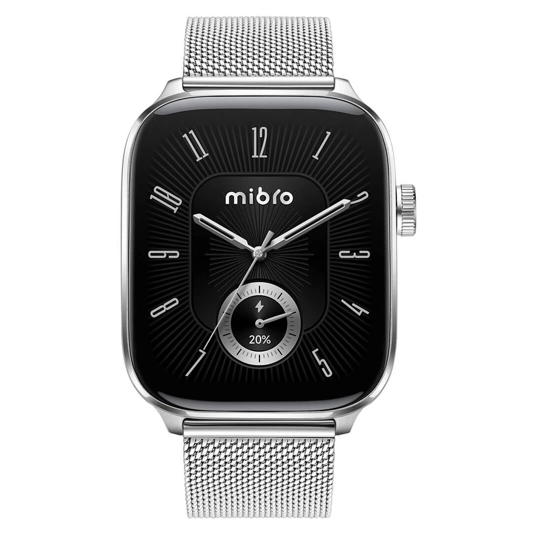 Смарт-годинники Mibro Fit Silver (UA) Сумісність з ОС: iOS, Android OS;