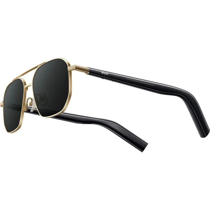Смарт-окуляри Mijia Smart Audio Glasses Aviator Золотий BHR08VYGL (1182050) (UA) Ємність акумулятора: 114 мА·г х 2;