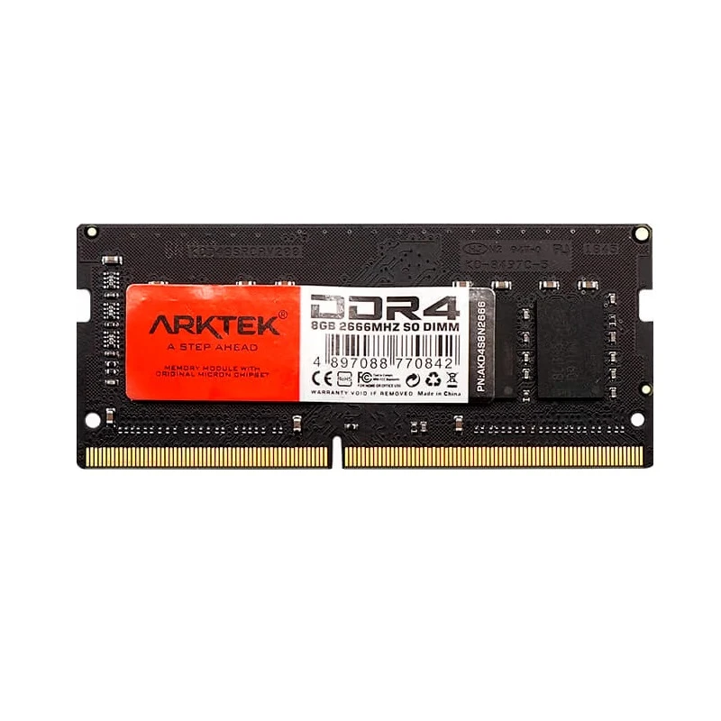 SO-DIMM DDR4 8GB/2666 Arktek (AKD4S8N2666) (UA) Тип оперативной памяти: DDR4;
