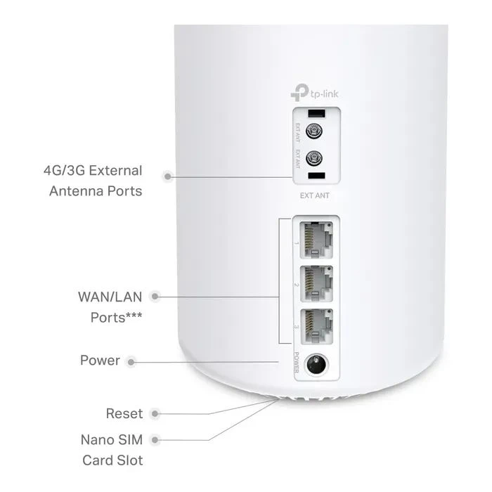 Точка доступа Wi-Fi TP-Link DECO-X10-4G-1-PACK (UA)