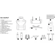 Anda Seat Kaiser Frontier XL Black (AD12YXL-17-B-PV) (UA)