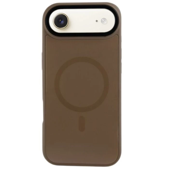 Чохол для мобільного телефону BeCover FIBRA ArcLine MagSafe Apple iPhone 17 Air Brown (715376) (UA)