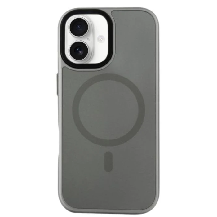 Чохол для мобільного телефону BeCover FIBRA ArcLine MagSafe Apple iPhone 17 Gray (715374) (UA)