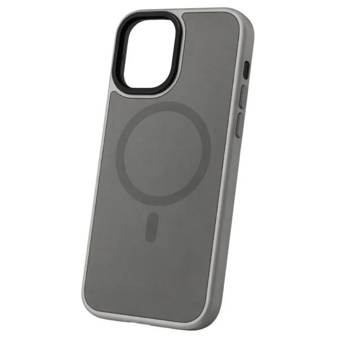Чохол для мобільного телефону BeCover FIBRA ArcLine MagSafe Apple iPhone 17 Gray (715374) (UA)