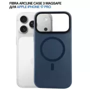 Чехол для мобильного телефона BeCover FIBRA ArcLine MagSafe Apple iPhone 17 Pro Blue (715382) (UA)