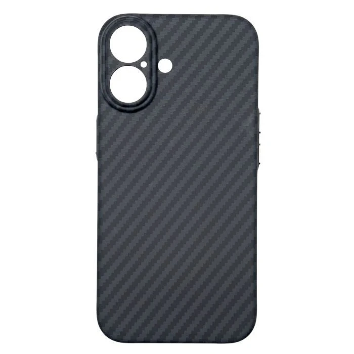 Чехол для мобильного телефона BeCover FIBRA Carbonite MagSafe Apple iPhone 17 Black (715406) (UA)