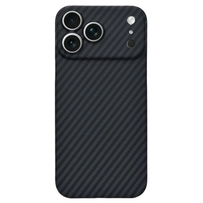 Чехол для мобильного телефона BeCover FIBRA Carbonite MagSafe Apple iPhone 17 Pro Black (715409) (UA)