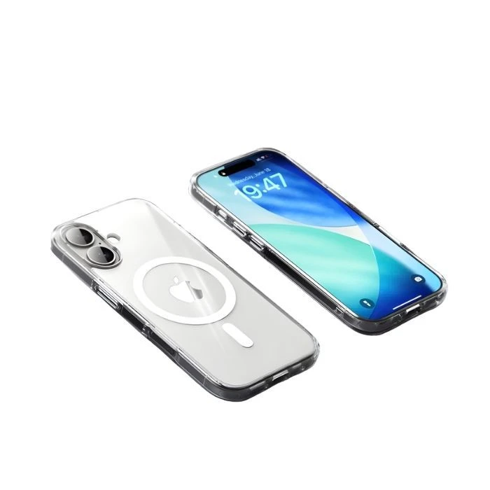 Чохол для мобільного телефону BeCover FIBRA Crystal MagSafe Apple iPhone 17 (715366) (UA)