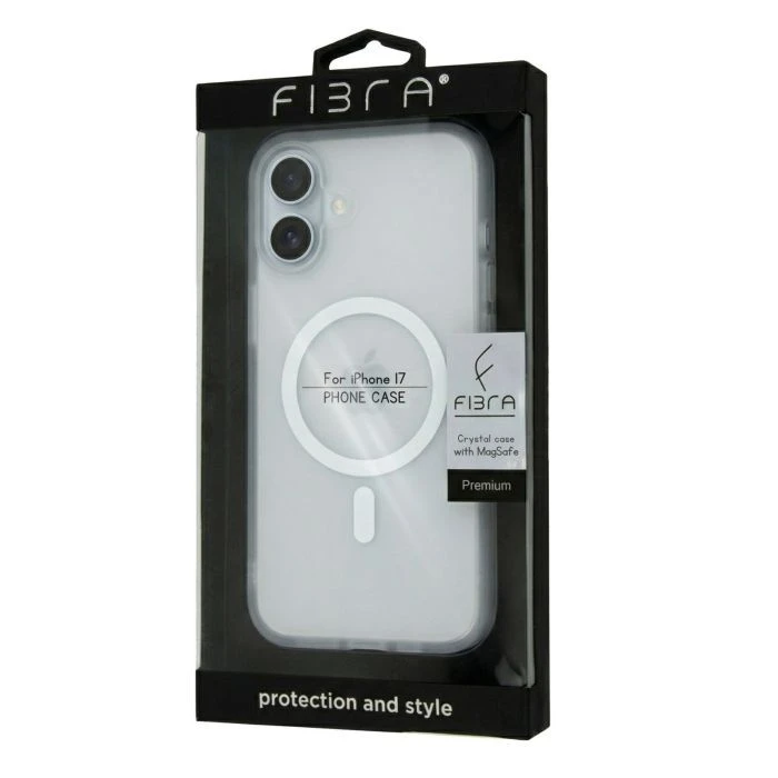 Чохол для мобільного телефону BeCover FIBRA Crystal MagSafe Apple iPhone 17 (715366) (UA)