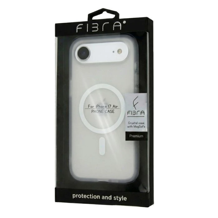 Чохол для мобільного телефону BeCover FIBRA Crystal MagSafe Apple iPhone 17 Air (715367) (UA)