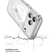 Чохол для мобільного телефона BeCover FIBRA Crystal MagSafe Apple iPhone 17 Pro (715369) (UA)