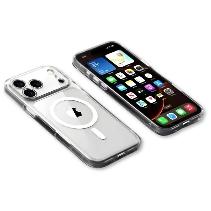 Чохол для мобільного телефону BeCover FIBRA Crystal MagSafe Apple iPhone 17 Pro Max (715370) (UA)