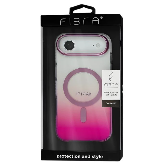 Чохол для мобільного телефона BeCover FIBRA Shock-Proof MagSafe Apple iPhone 17 Air Pink (715458) (UA)