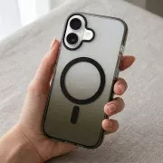 Чохол для мобільного телефону BeCover FIBRA Shock-Proof MagSafe Apple iPhone 17 Black (715439) (UA)