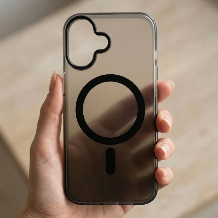 Чохол для мобільного телефону BeCover FIBRA Shock-Proof MagSafe Apple iPhone 17 Black (715439) (UA)