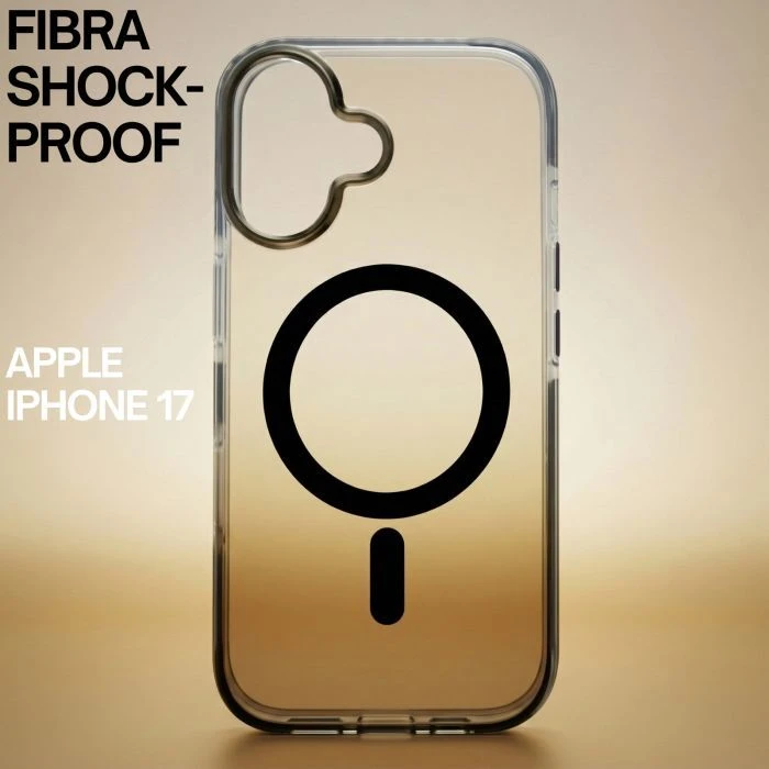 Чохол для мобільного телефону BeCover FIBRA Shock-Proof MagSafe Apple iPhone 17 Clay (715441) (UA)
