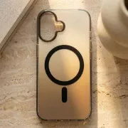 Чохол для мобільного телефону BeCover FIBRA Shock-Proof MagSafe Apple iPhone 17 Clay (715441) (UA)