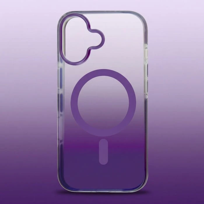 Чохол для мобільного телефону BeCover FIBRA Shock-Proof MagSafe Apple iPhone 17 Deep Purple (715442) (UA)