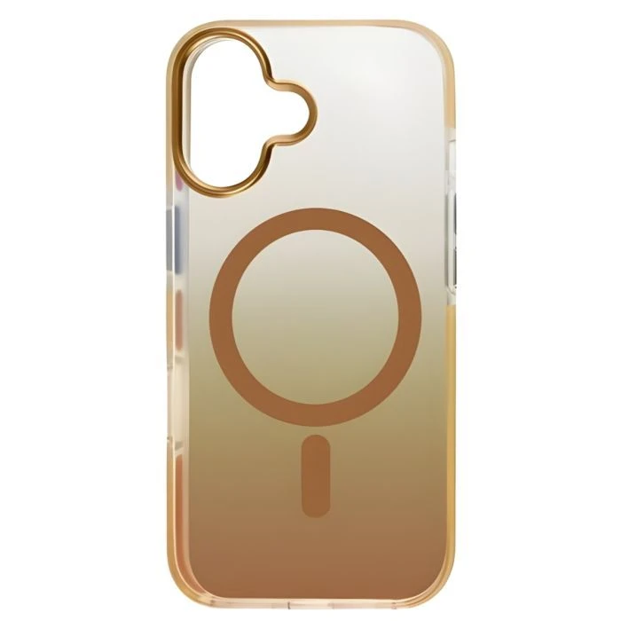 Чохол для мобільного телефону BeCover FIBRA Shock-Proof MagSafe Apple iPhone 17 Gold (715444) (UA)