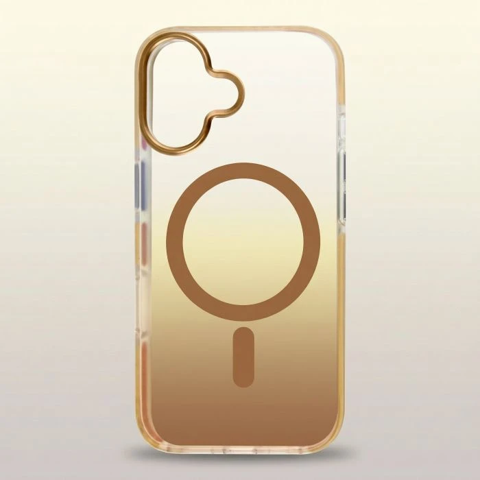 Чохол для мобільного телефону BeCover FIBRA Shock-Proof MagSafe Apple iPhone 17 Gold (715444) (UA)