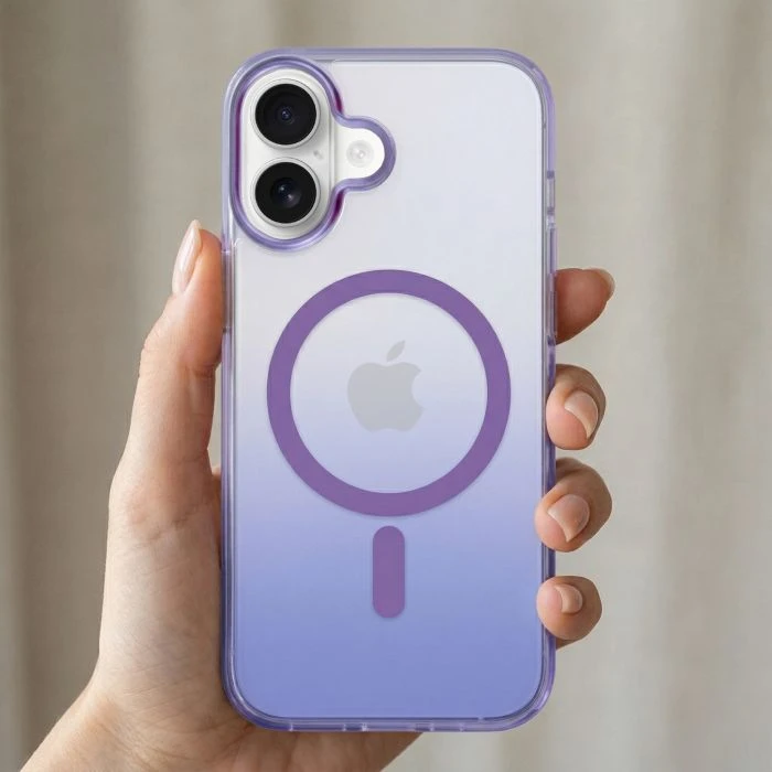 Чохол для мобільного телефону BeCover FIBRA Shock-Proof MagSafe Apple iPhone 17 Light Purple (715445) (UA)