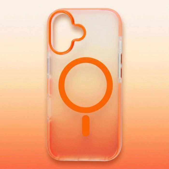 Чохол для мобільного телефону BeCover FIBRA Shock-Proof MagSafe Apple iPhone 17 Orange (715446) (UA)