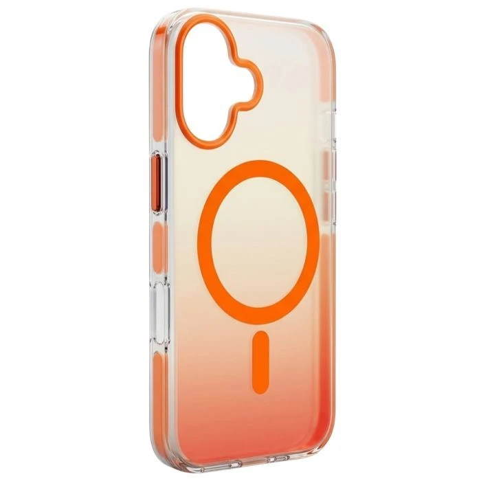 Чохол для мобільного телефону BeCover FIBRA Shock-Proof MagSafe Apple iPhone 17 Orange (715446) (UA)