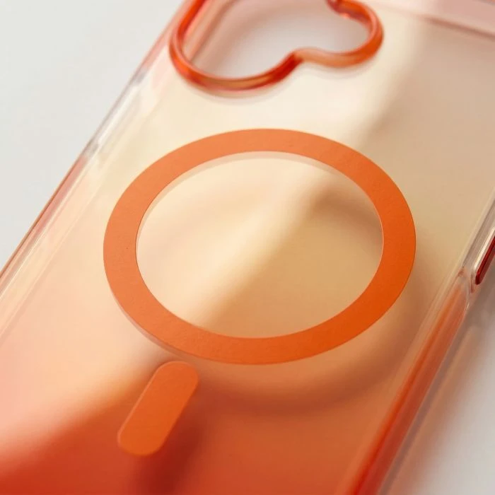 Чохол для мобільного телефону BeCover FIBRA Shock-Proof MagSafe Apple iPhone 17 Orange (715446) (UA)