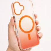 Чохол для мобільного телефону BeCover FIBRA Shock-Proof MagSafe Apple iPhone 17 Orange (715446) (UA)