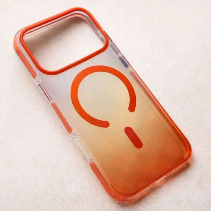 Чехол для мобильного телефона BeCover FIBRA Shock-Proof MagSafe Apple iPhone 17 Pro Orange (715465) (UA)