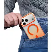 Чехол для мобильного телефона BeCover FIBRA Shock-Proof MagSafe Apple iPhone 17 Pro Orange (715465) (UA)