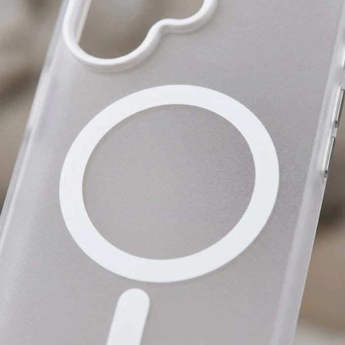 Чохол для мобільного телефону BeCover FIBRA Shock-Proof MagSafe Apple iPhone 17 White (715448) (UA)