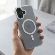 Чохол для мобільного телефону BeCover FIBRA Shock-Proof MagSafe Apple iPhone 17 White (715448) (UA)