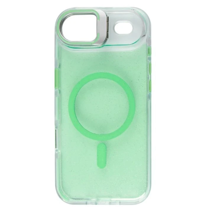 Чехол для мобильного телефона BeCover FIBRA Star Shine MagSafe Apple iPhone 17 Air Green (715420) (UA)