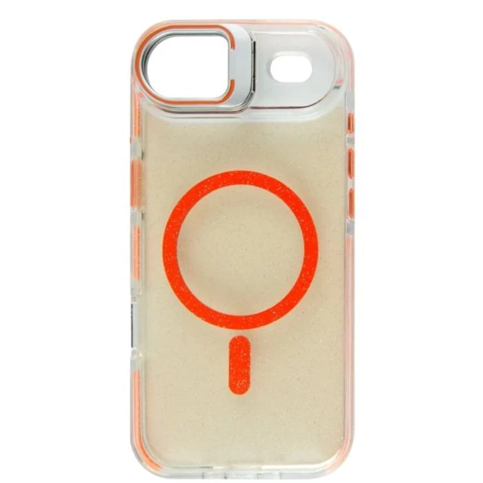 Чохол для мобільного телефона BeCover FIBRA Star Shine MagSafe Apple iPhone 17 Air Orange (715422) (UA)