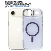 Чохол для мобільного телефону BeCover FIBRA Star Shine MagSafe Apple iPhone 17 Air Purple (715423) (UA)
