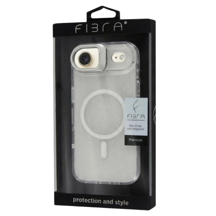 Чохол для мобільного телефону BeCover FIBRA Star Shine MagSafe Apple iPhone 17 Air White (715424) (UA)