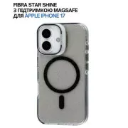 Чохол для мобільного телефону BeCover FIBRA Star Shine MagSafe Apple iPhone 17 Black (715411) (UA)