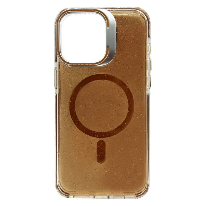 Чехол для мобильного телефона BeCover FIBRA Star Shine MagSafe Apple iPhone 17 Desert Gold (715412) (UA)