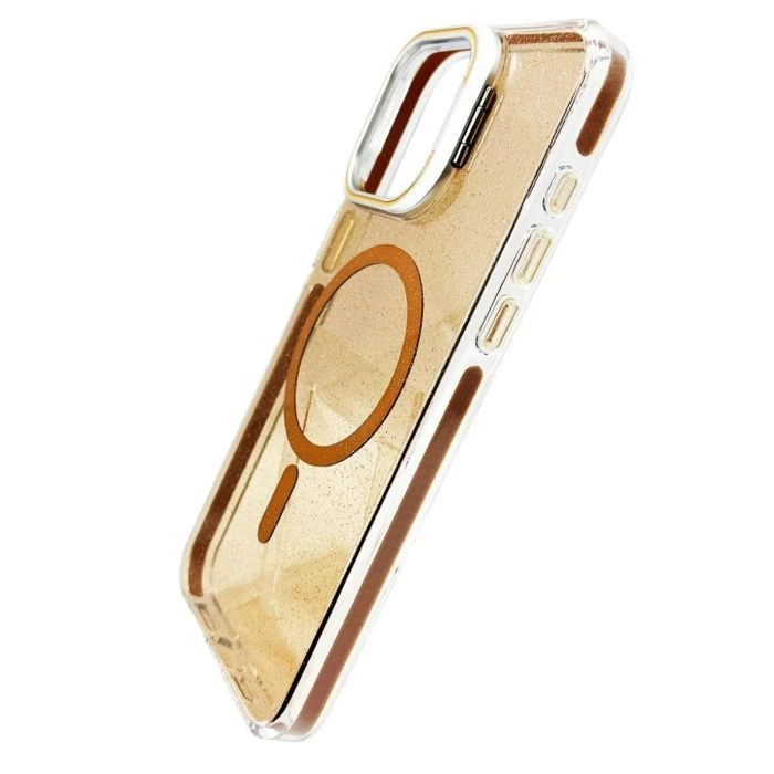 Чохол для мобільного телефону BeCover FIBRA Star Shine MagSafe Apple iPhone 17 Desert Gold (715412) (UA)