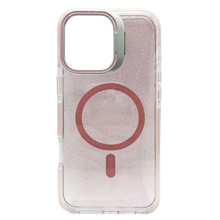 Чохол для мобільного телефону BeCover FIBRA Star Shine MagSafe Apple iPhone 17 Light Pink (715414) (UA)