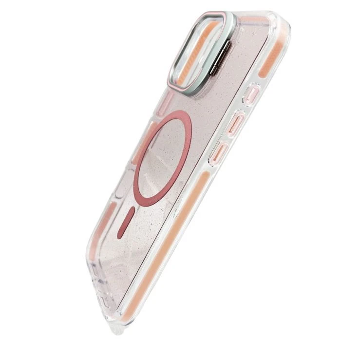Чохол для мобільного телефону BeCover FIBRA Star Shine MagSafe Apple iPhone 17 Light Pink (715414) (UA)