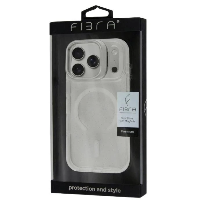 Чохол для мобільного телефону BeCover FIBRA Star Shine MagSafe Apple iPhone 17 Pro Max White (715438) (UA)