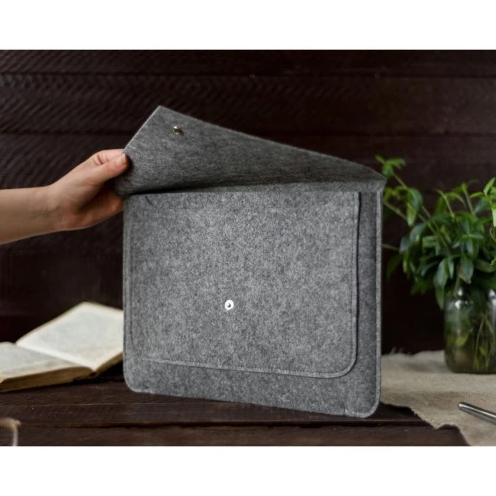 Чехол для ноутбука Gmakin 13 GM07 Grey, для MacBook Pro 13 (GM07-13New) (UA) Рекомендуемый размер ноутбука: