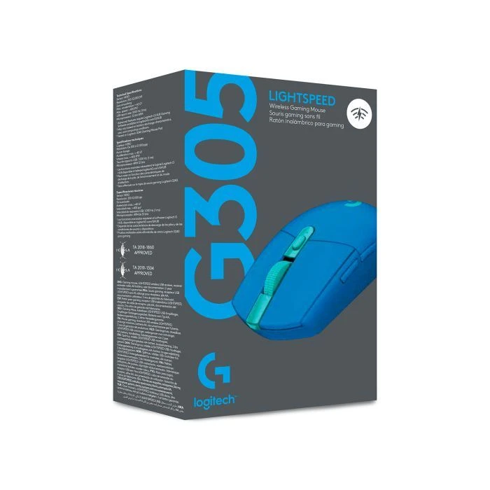 Logitech G305 Lightspeed Blue (910-006014) (UA) Тип: Игровые; Назначение: для